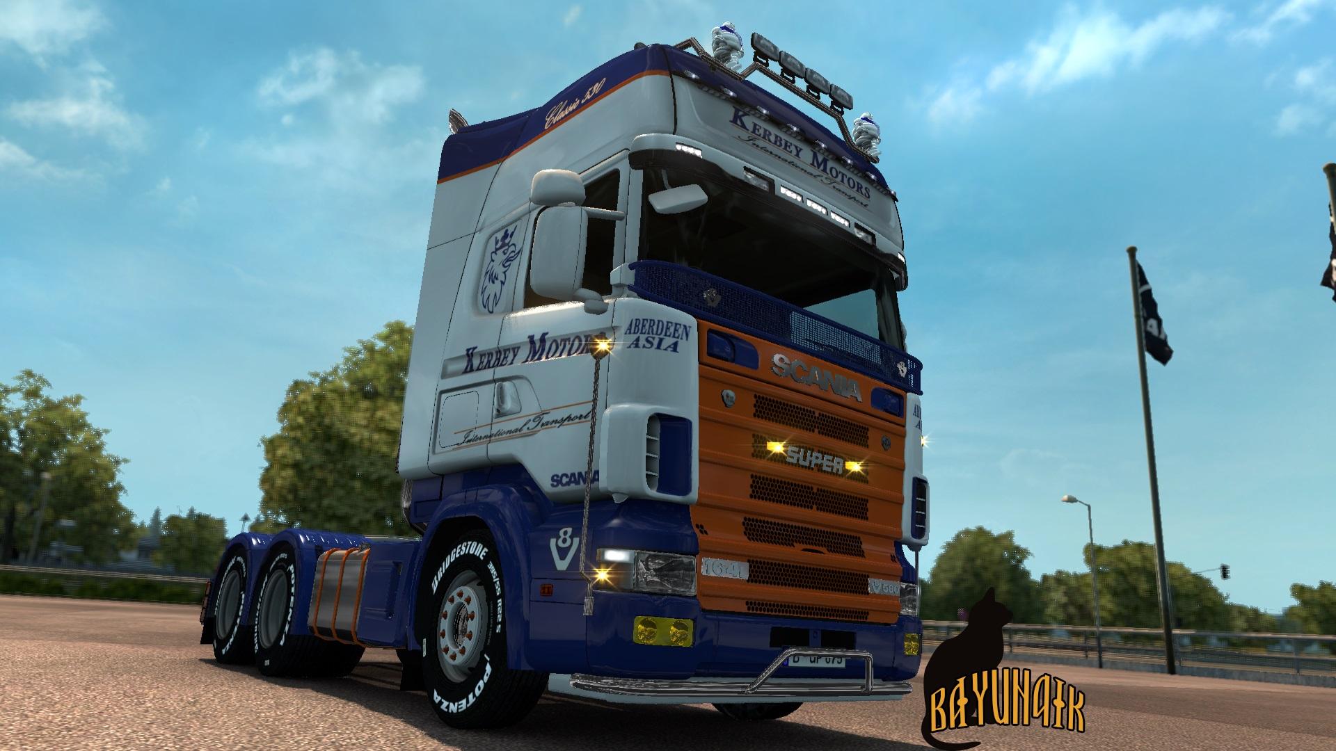 SCANIA R4 SERIES BY RJL KERBEY MOTORS SKIN 1.26 TRUCK SKIN SCANIA R4 SERIES BY RJL KERBEY MOTORS SKIN 1.26 TRUCK SKIN
