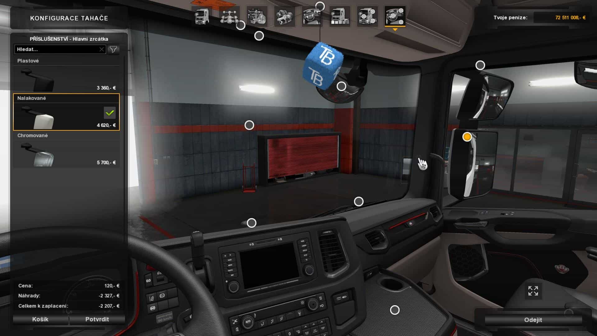 TRUCKSBOOK INTERIOR DECORS 1.33 MOD ETS2 Mod Download