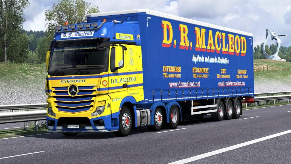 D. R. MACLEOD LTD SKINPACK V1.0 ETS2 ETS2 Mod Download