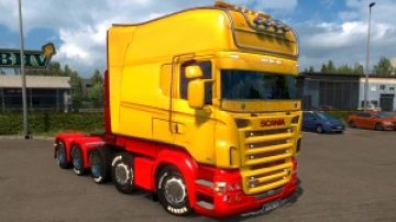 Scania R Streamline modifications v2.2 by RJL ETS2 - ETS2 Mod Download