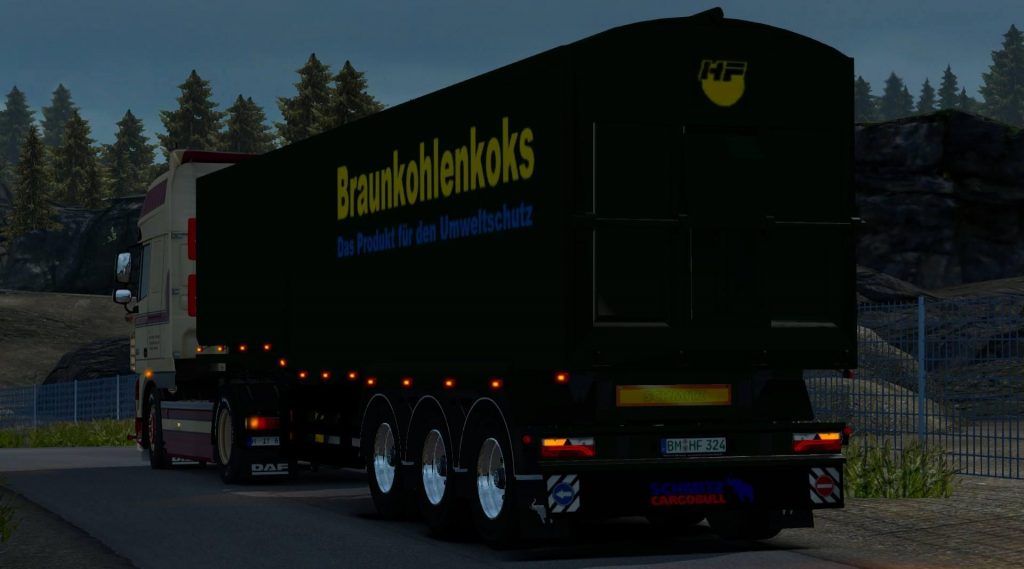 GRAIN TRAILER BY AW 3D MODS V1.27 ETS2 - ETS2 Mod Download