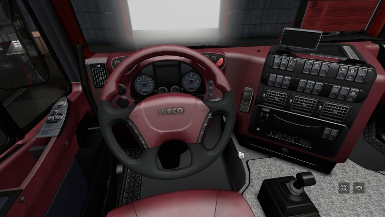 INTERIORS FOR MAN TGX AND IVECO STRALIS V1 INTERIOR MOD - ETS2 Mod Download