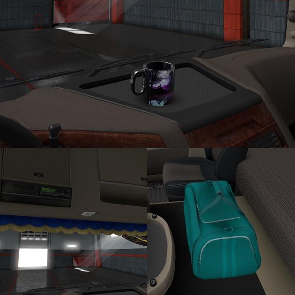 CABIN ACCESSORIES DLC FOR ETS2 V1.3 MOD ETS2 Mod Download