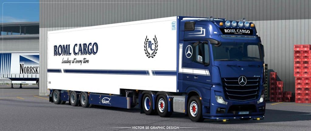 Roml ROML CARGO DELUXE EDITION SKINPACK V1.0 MOD - ETS2 Mod Download