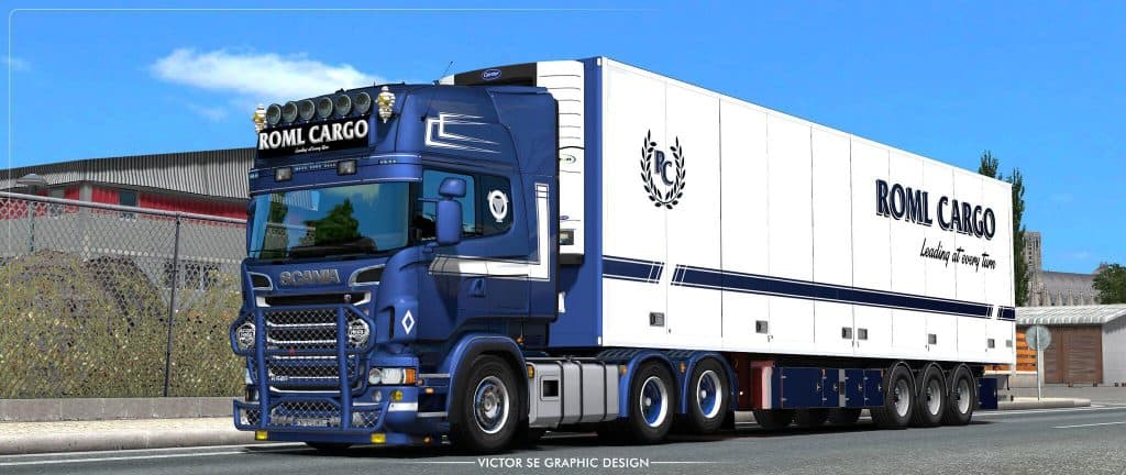 Roml ROML CARGO DELUXE EDITION SKINPACK V1.1 ETS2 - ETS2 Mod Download