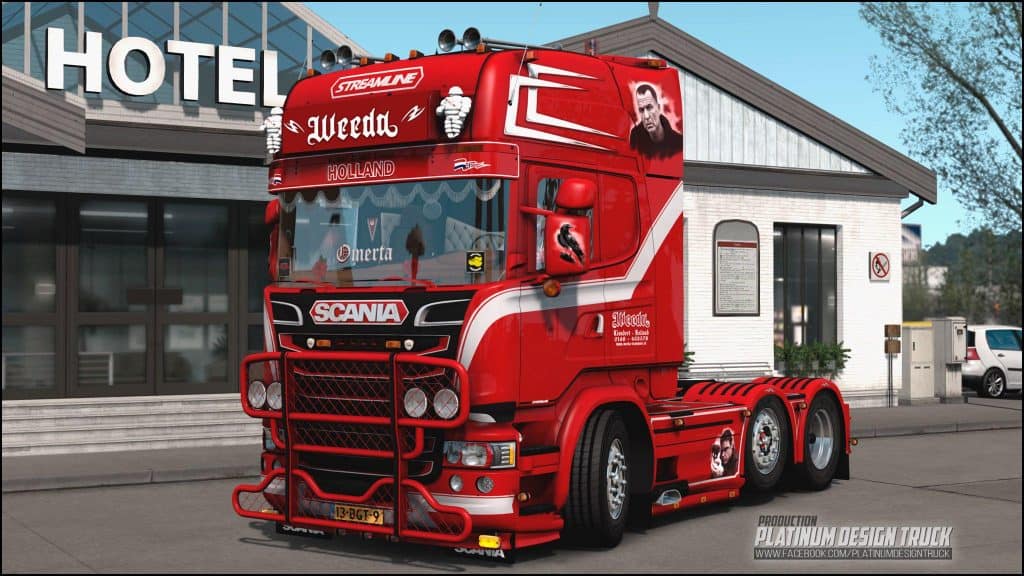 Scania R 500 Penoza Truck 1.39 - ETS2 Mod