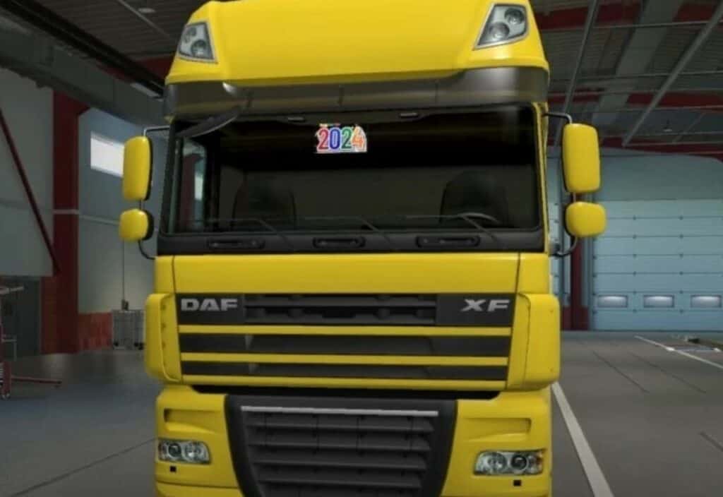 FS22 2024 Windscreen Sticker v1.0 - ETS2 Mod Download