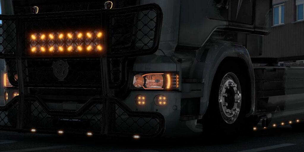 Lights Pack for Scania RJL v1.0 1.50 - ETS2 Mod Download